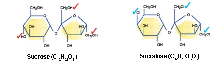 sucrose molecule