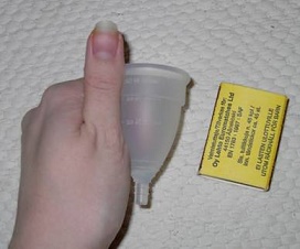 Bell-shaped menstrual cup