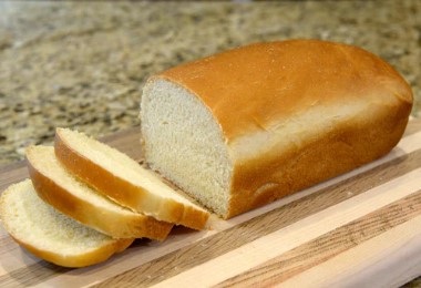 crusty white loaf